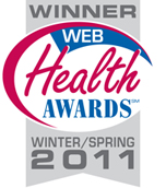 2011 Web Health Awards Winner